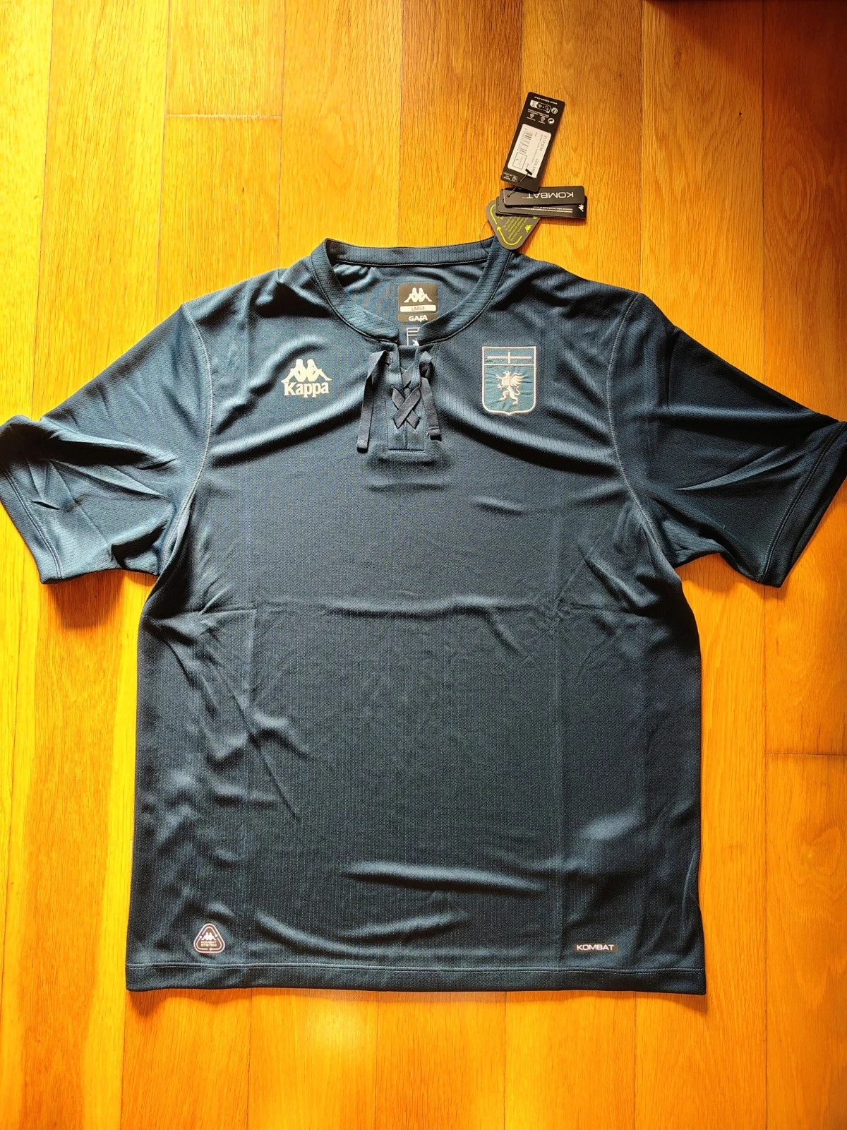 Men football shirt Kappa original Genoa 2025-26 third England kit Kombat